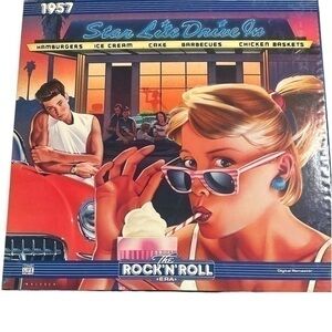 2 albums 
1957 Time Life Rock N Roll Era LP Box Set. Condition is Used.   T-134